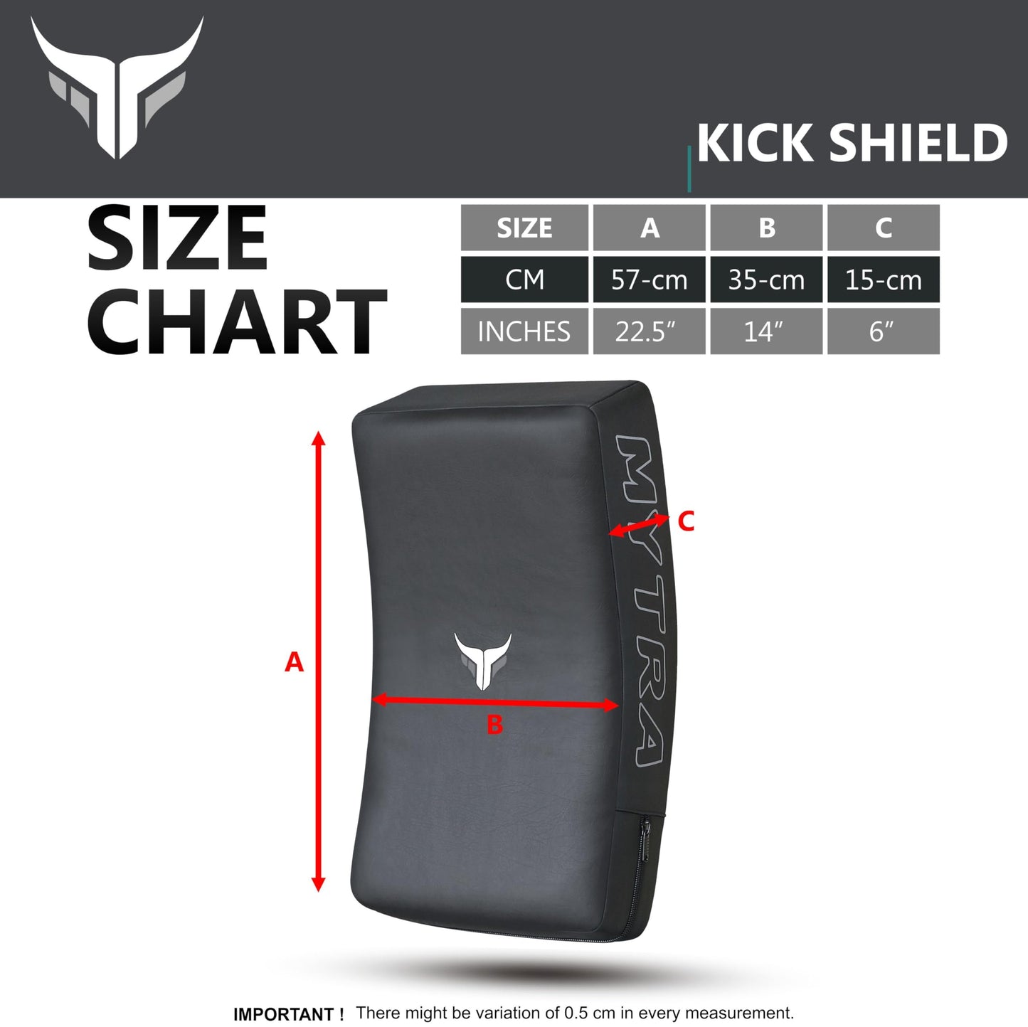 Kick shield 2.0 - Striking Shield For Muay Thai & Kickboxing x 1