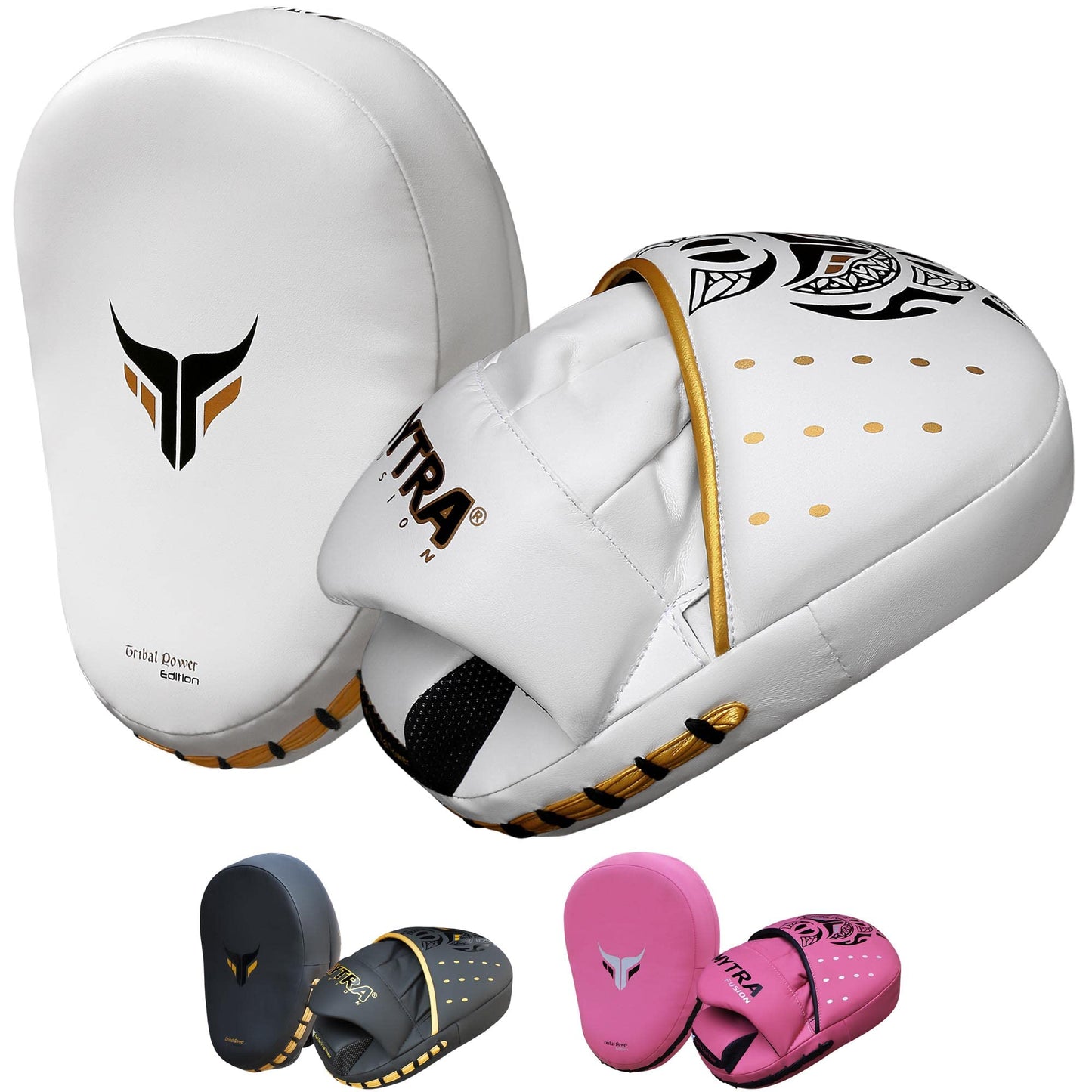 n Focus Boxing Pads – Focus Mitts Pads Black White