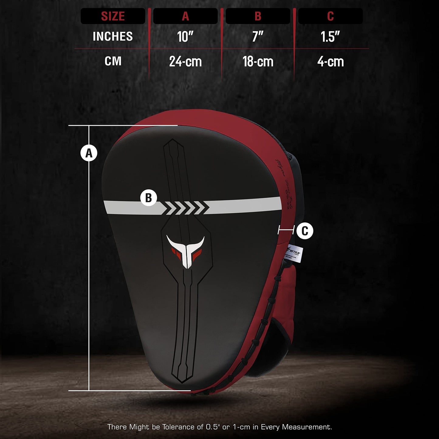 Boxing Focus Pads - Curved Martial Art focus pads