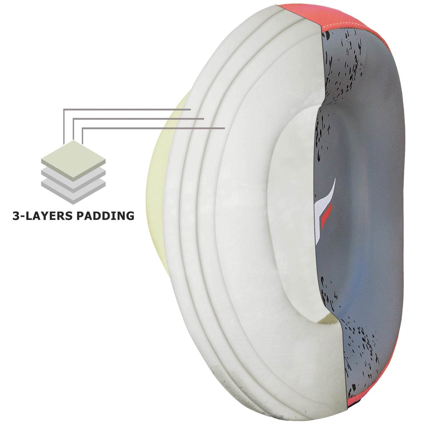 Focus Mitts Target Focus Pads for Boxing Punching Training and Kickboxing Real Leather