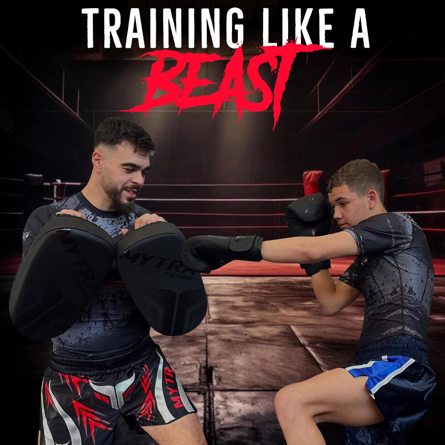 MP-A4 Thai Pad - Leather Curved Training Pad x 1