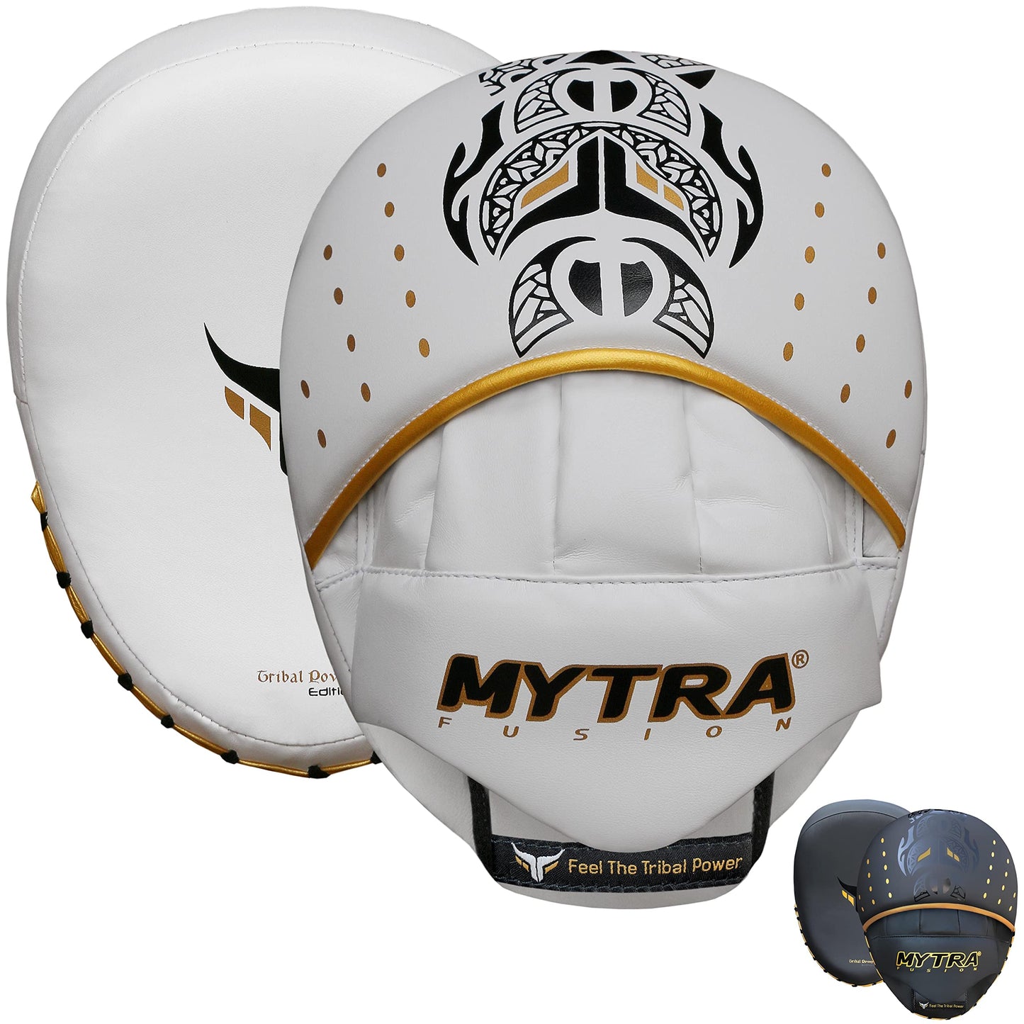 n Focus Boxing Pads – Focus Mitts Pads Black White