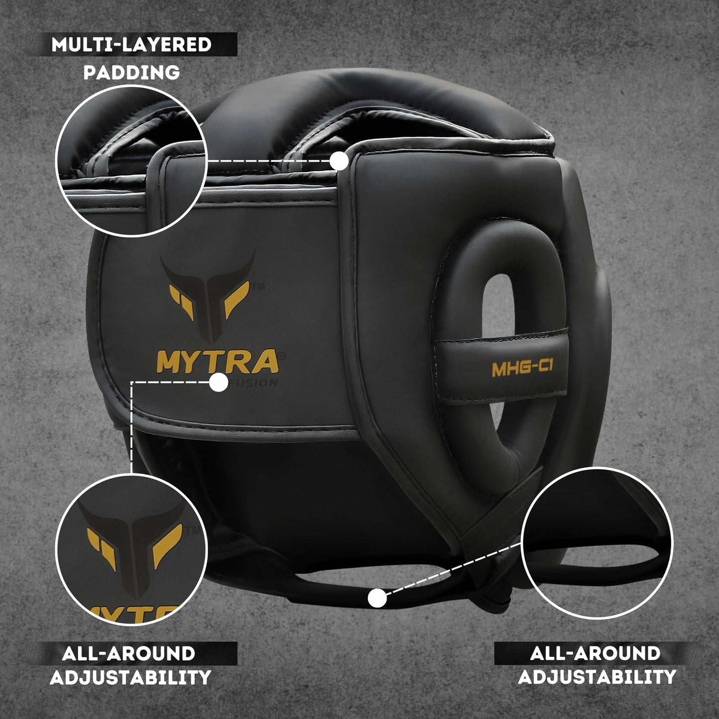 Head Guard C1 - Boxing, Kickboxing, Grappling Full Face Protection