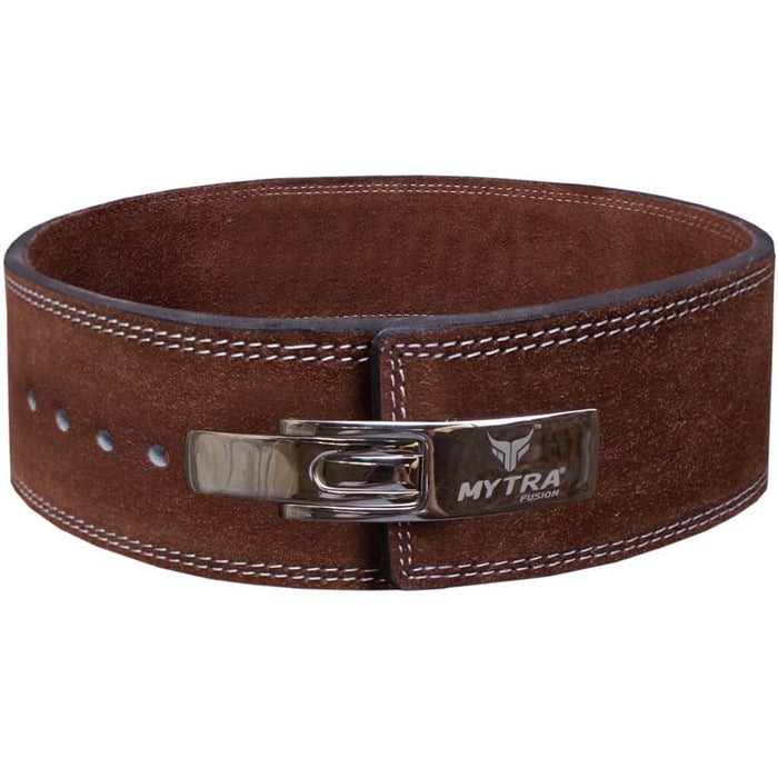Mytra Fusion 4 inch Leather Powerlifting