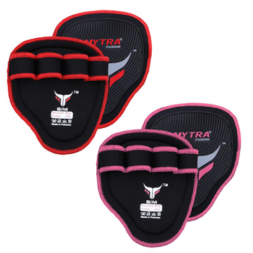 Mytra Fusion Grip Pads Gym Bar Grips hand Grip for Men Women Workout Pair