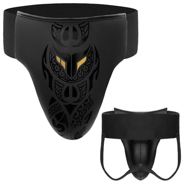 Mytra Fusion Groin Guard – Abdominal Protector Kick Boxing, Muay Thai, MMA Fighting Groin Protector Ideal for Training, Sparring, Grappling, Taekwondo and Martial Arts