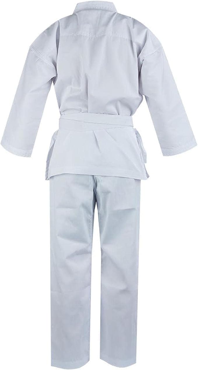 Mytra Fusion Karate Gi Uniform Adult – 200 g Karate Suit for Men & Women, Martial Arts Training Gi