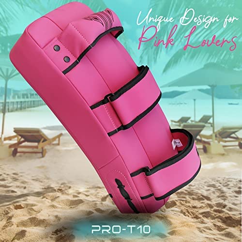 Thai Pad Pro T-10 - Curved Kick Pads For Kickboxing & Martial Arts x 1