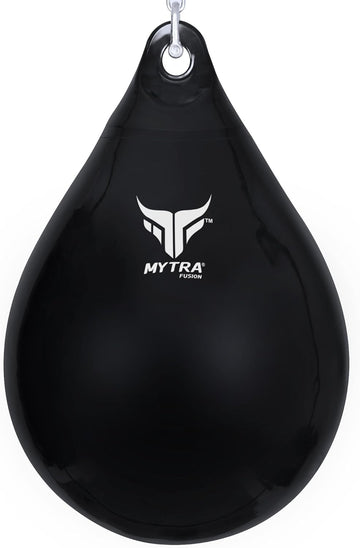 Mytra Fusion Training Bag 18" Tear Drop Punching Bag Water Filled Heavy Bag for Boxing, MMA & Fitness