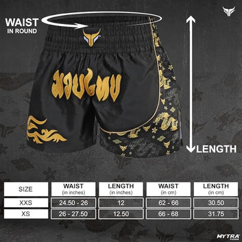 Kids Kickboxing Shorts Junior Muay Thai Shorts Cage Fighting Shorts for MMA Training Grappling and Martial Arts