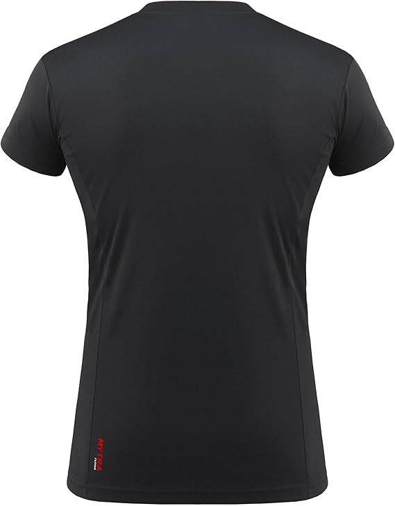 T-shirt de sport noir léger et respirant