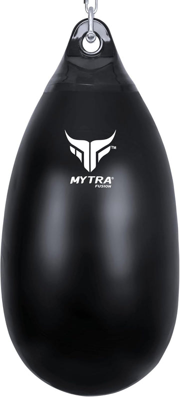 Mytra Fusion Water Punching Bag Regular Size Heavy Duty Hanging Boxing Bag for Training, Kickboxing, MMA, Muay Thai Durable Water Filled Punch Bag with Easy Setup