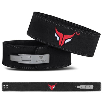 Ceinture d'haltérophilie en cuir véritable, 10 cm de large et 10 mm d'épaisseur, pour l'haltérophilie