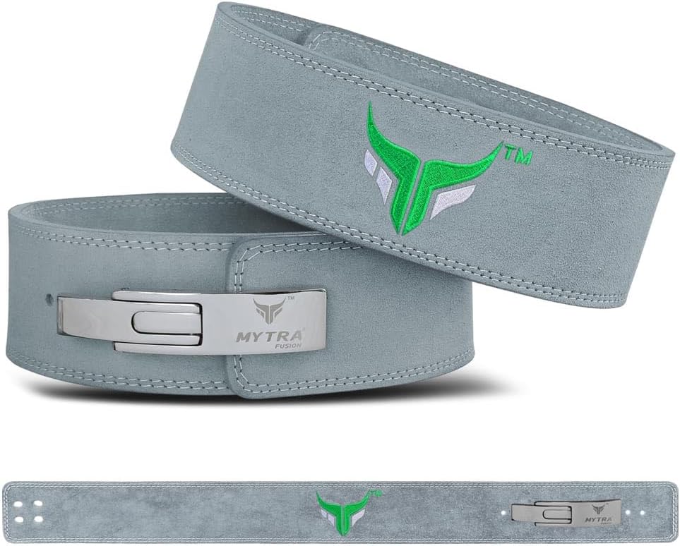 Ceinture d'haltérophilie en cuir véritable, 10 cm de large et 10 mm d'épaisseur, pour l'haltérophilie