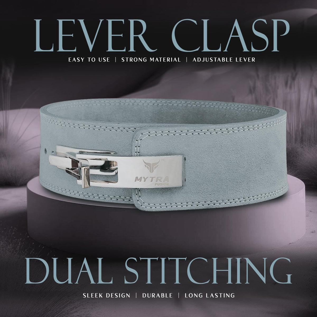 Ceinture d'haltérophilie en cuir véritable, 10 cm de large et 10 mm d'épaisseur, pour l'haltérophilie