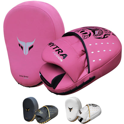 n Focus Boxing Pads – Focus Mitts Pads Black White