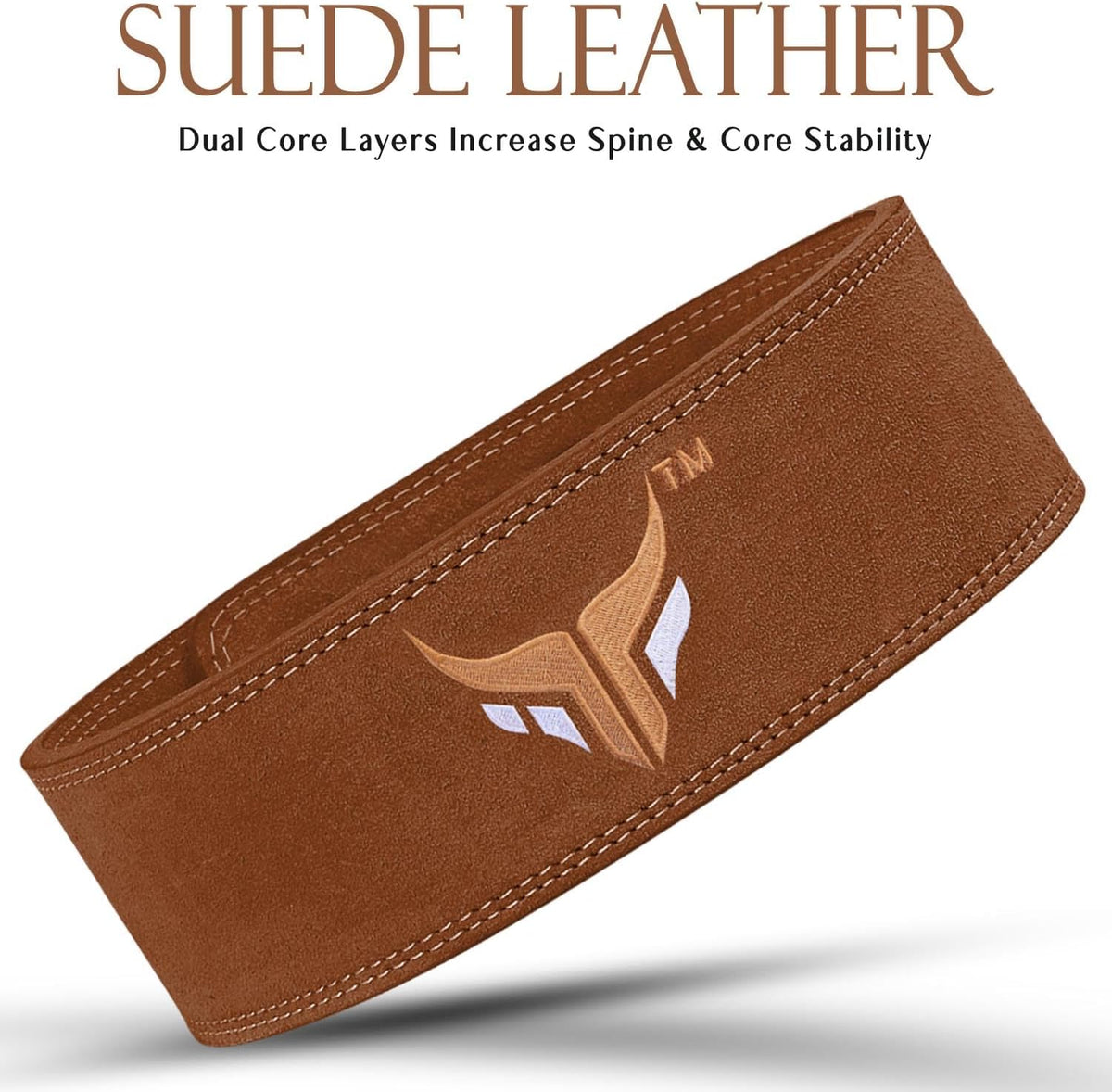 Ceinture d'haltérophilie en cuir véritable, 10 cm de large et 10 mm d'épaisseur, pour l'haltérophilie