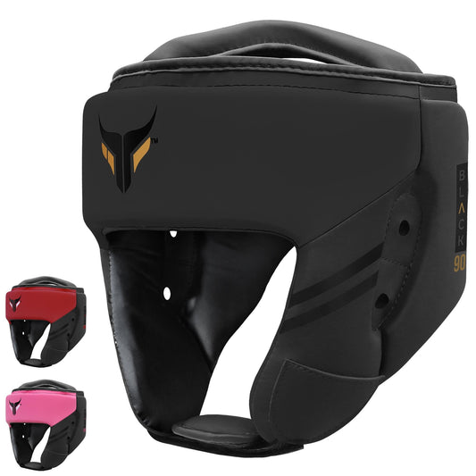 Head Guard Black 90 - Impact Absorbent Head Gear