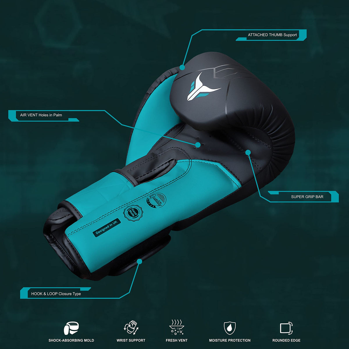 Mytra Fusion Boxing Gloves BS-22 – Sparring Gloves With Free Wraps
