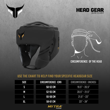 Head Guard Black 90 - Impact Absorbent Head Gear