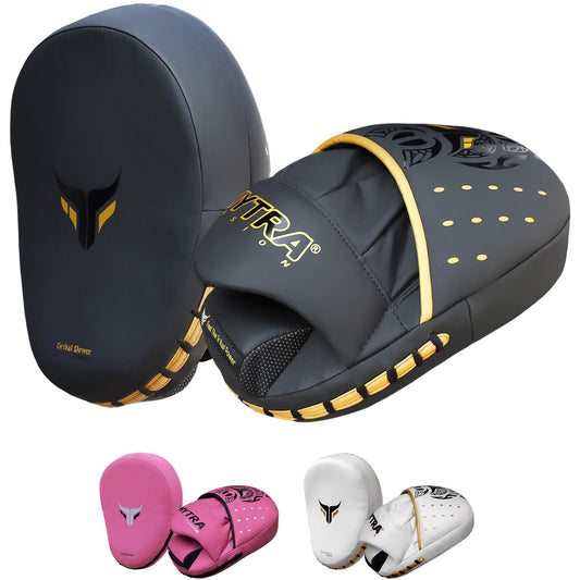 n Focus Boxing Pads – Focus Mitts Pads Black White