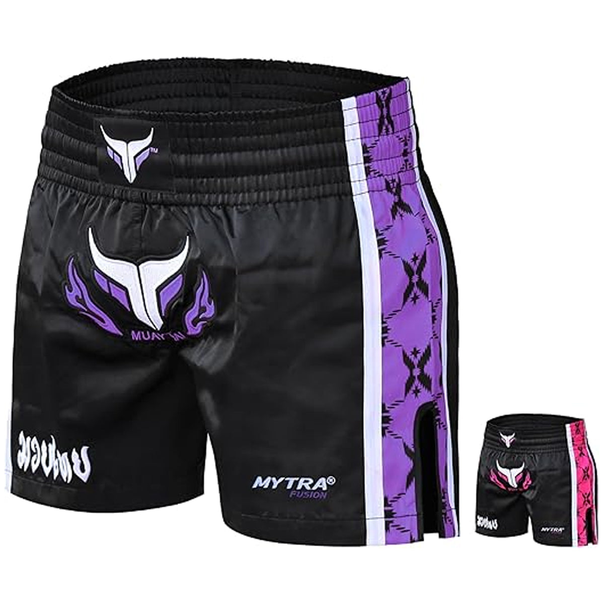 Mytra Fusion Women Kick Boxing Shorts - Ladies Martial Training Shorts