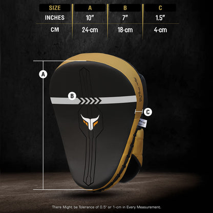 Boxing Focus Pads - Curved Martial Art focus pads