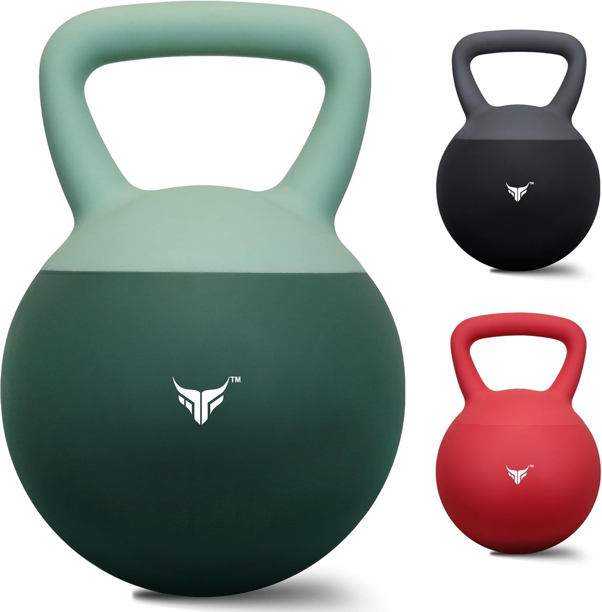 Mytra Fusion Adjustable Kettlebell with Water, Sand & Iron Sand Filling – PVC Coated Weighted Kettle Bell for Strength Training, Fat Burning, Home Gym & Full Body Workout – Custom Weight 1–30 KG