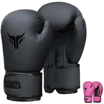 Mytra Fusion Boxing Gloves PRO T-10  Secure Fit Sparring Training Gloves