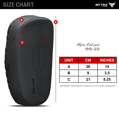 Thai Pad BS-22  - Curved Martial Arts Pad x 1