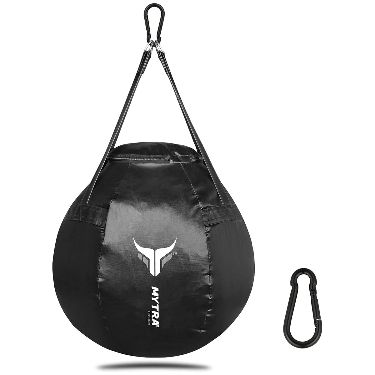 Mytra Fusion Wrecking Ball Punching Bag - 2FT Round Shaped Unfilled Bag