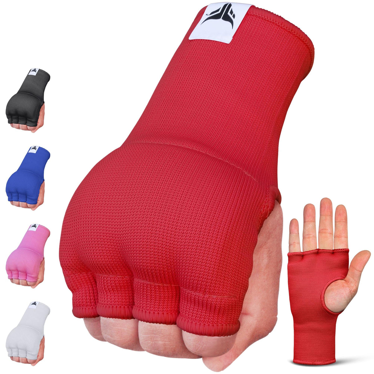 Sous-gants de boxe - Rembourrés en gel sans dragonne