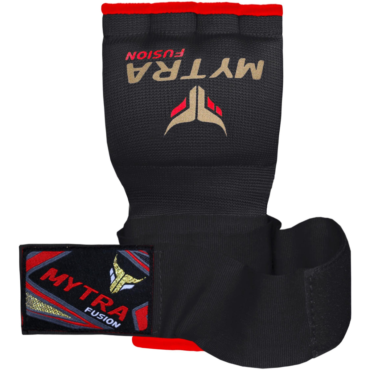Mytra Fusion Boxing Inner Gloves - Gel Padded with Wrist Strap (Adult Size)