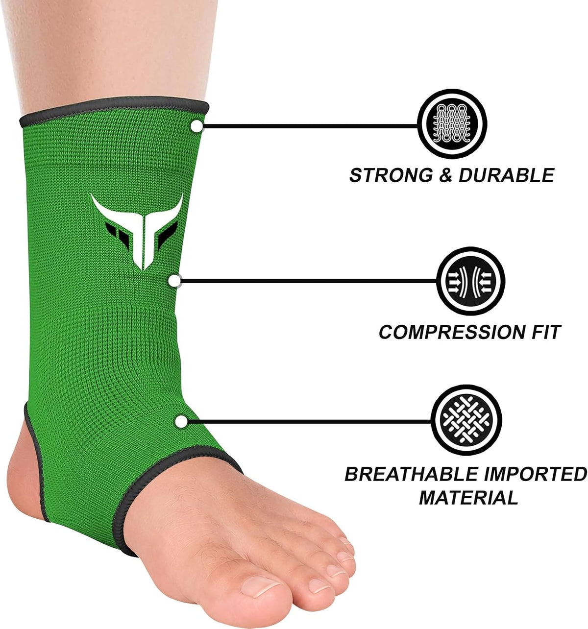 Chevillère élastique pour le kickboxing et le soulagement de la douleur