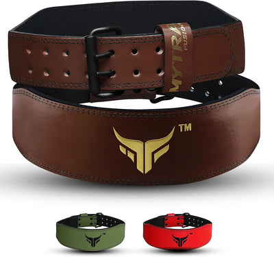 Ceinture d'haltérophilie en cuir L-8, ceinture de 4 pouces pour le soutien du dos, la dynamophilie et le fitness