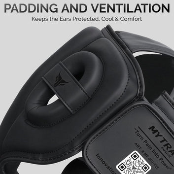 Boxing Headguard for Men & Women – Full Face Sparring Head Protection for MMA, Muay Thai & Kickboxing