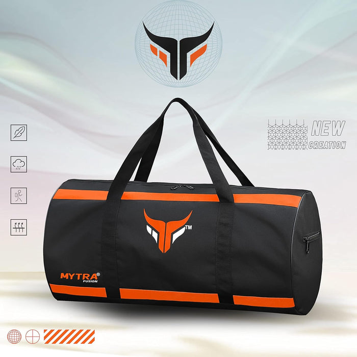 Mytra Fusion Kit Bag - Duffle Bag with Adjustable Shoulder Strap Gym Bag for Men & Women Travel, Weekend, Sports Bag