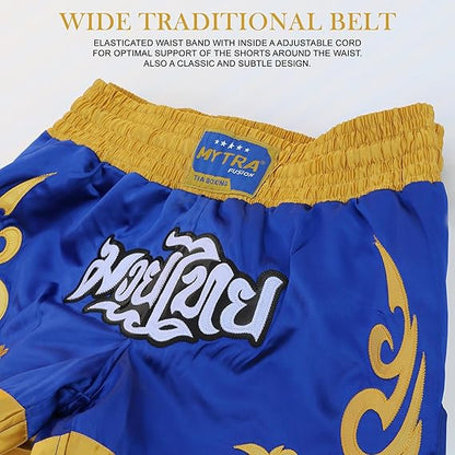 Kids Muay Thai Shorts – Junior Kickboxing Cage Fighting Shorts for MMA Training, Grappling & Martial Arts