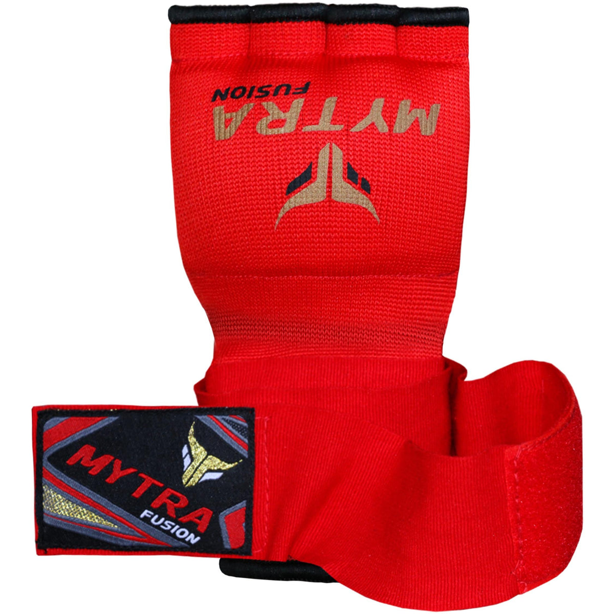 Mytra Fusion Boxing Inner Gloves - Gel Padded with Wrist Strap (Adult Size)