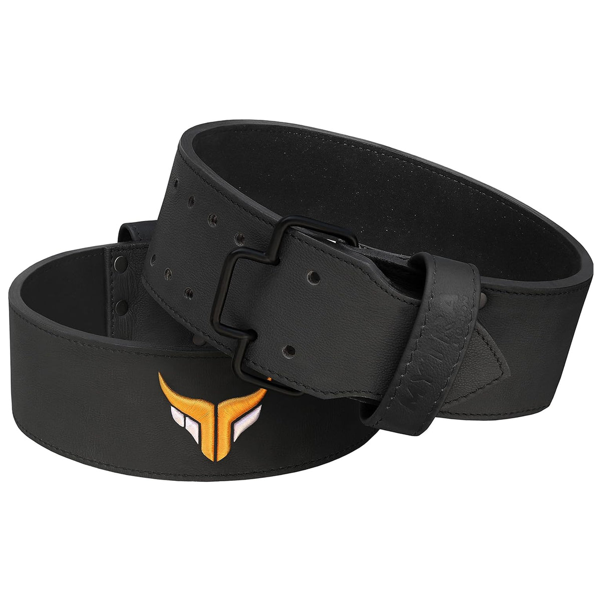Mytra Fusion L-6 Leather Weightlifting Belt - 4" Wide & Quick-Release