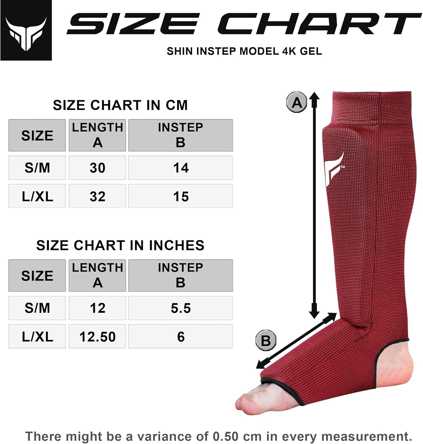 Mytra Fusion Kickboxing Shin Guards Lightweight Shin Instep Guard Stretchable Polyester Fabric Padded Training Shin Guards Muay Thai, MMA, Martial Arts Shin Guards for Men & Women