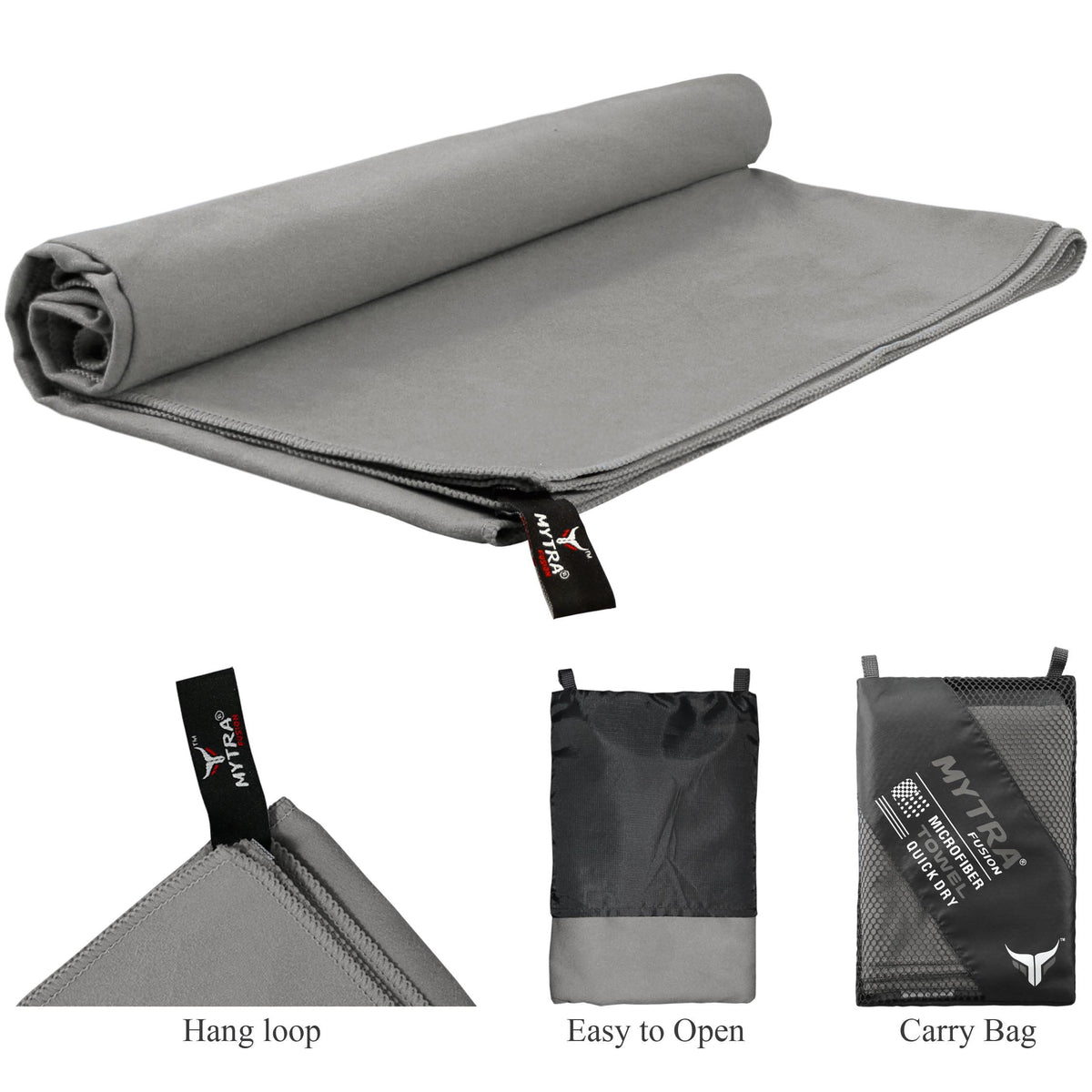 Serviette de sport rafraîchissante – Serviette à séchage rapide et absorbante pour la salle de sport, le yoga, la course à pied et l'entraînement