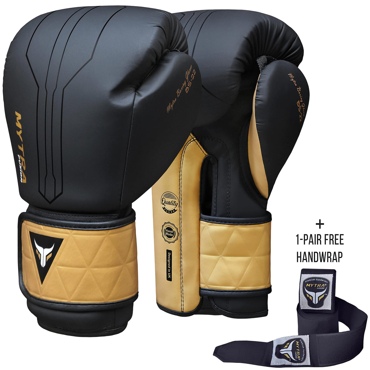 Mytra Fusion Boxing Gloves BS-22 – Sparring Gloves With Free Wraps