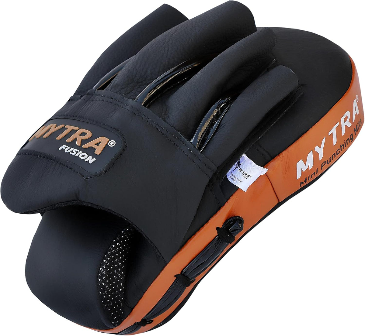 Mini-mitaines de boxe courbées en cuir véritable avec boule de préhension pour le MMA, le Muay Thai et les arts martiaux