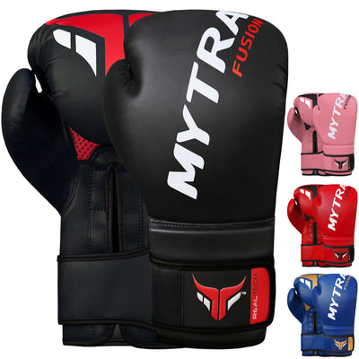Mytra Fusion Boxing Gloves Real Tech – Sparring & Training Gloves
