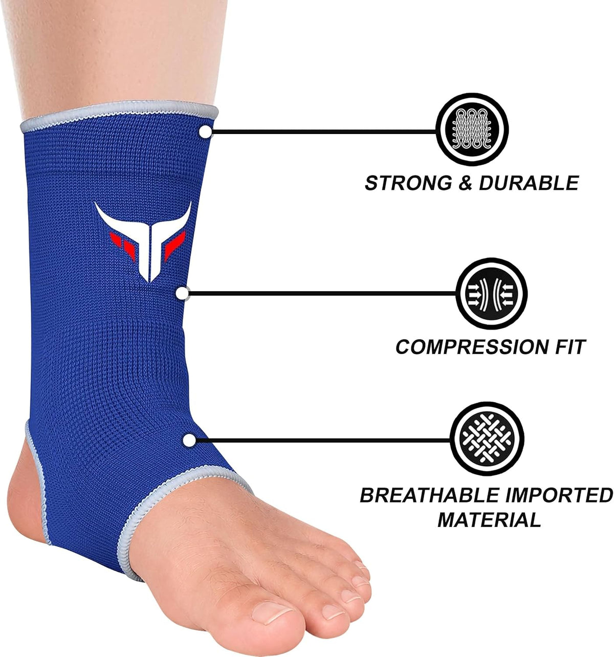 Chevillère élastique pour le kickboxing et le soulagement de la douleur