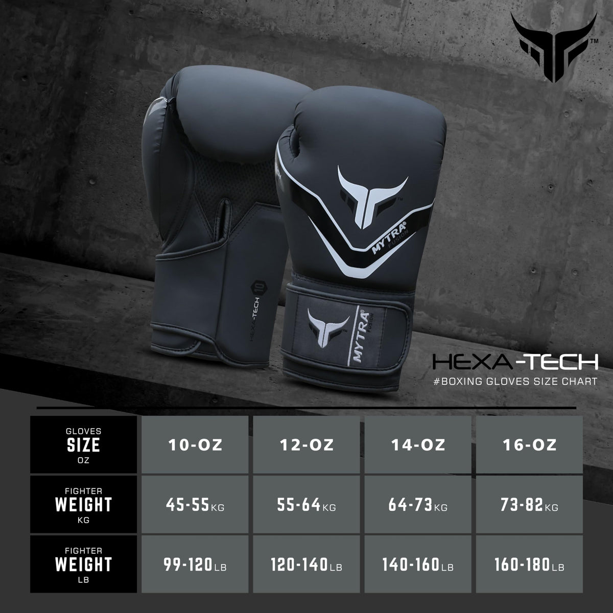 Gants de boxe Hexa Tech - Protection et adhérence avancées