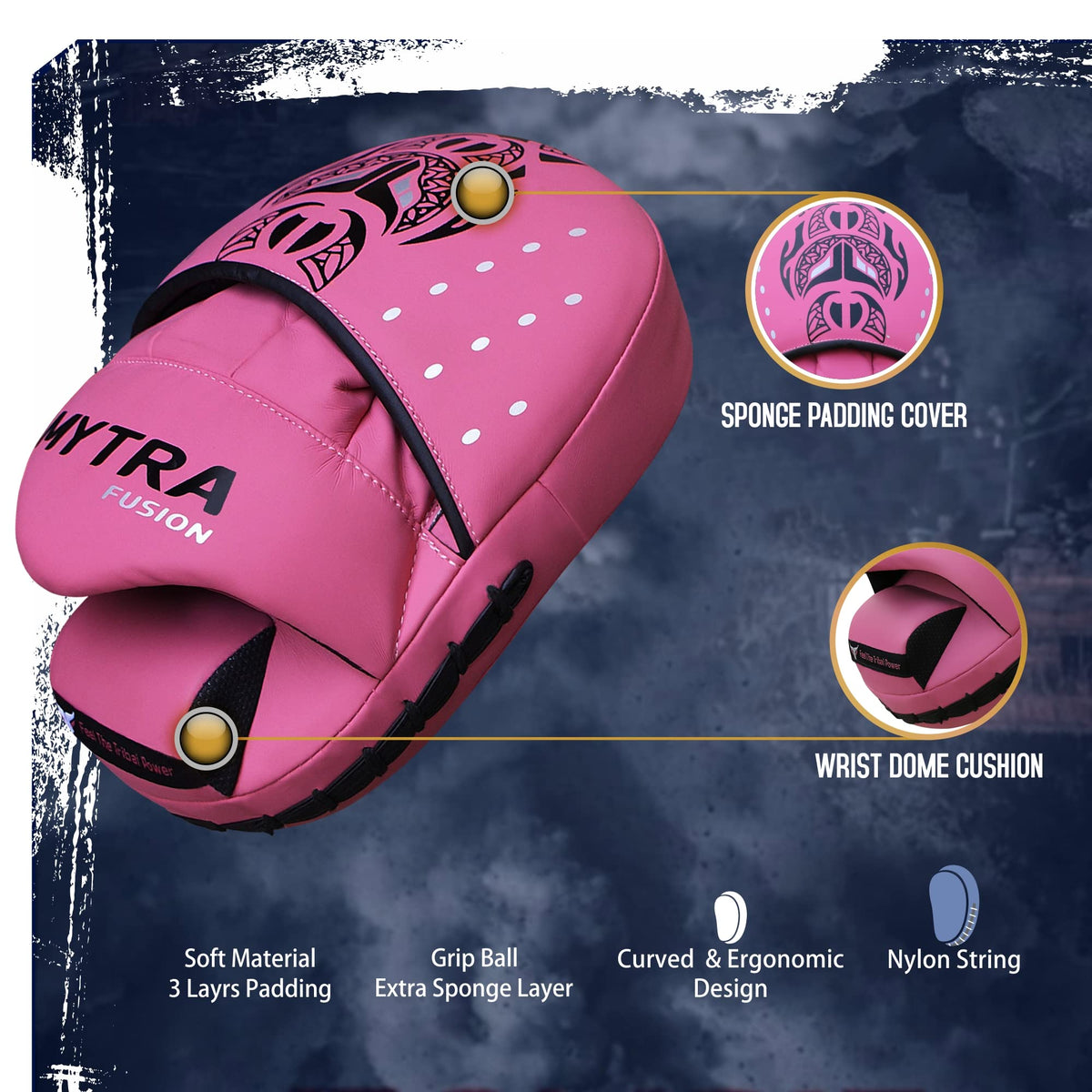 n Focus Boxing Pads – Focus Mitts Pads Noir Blanc