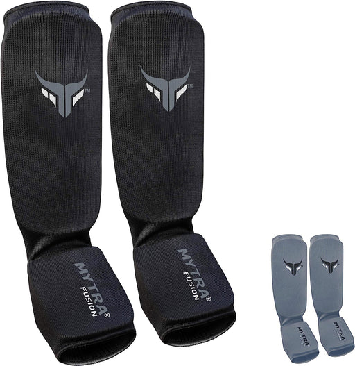 Mytra Fusion Kids Shin Instep Shin Pad Protector for Kickboxing Training Pads