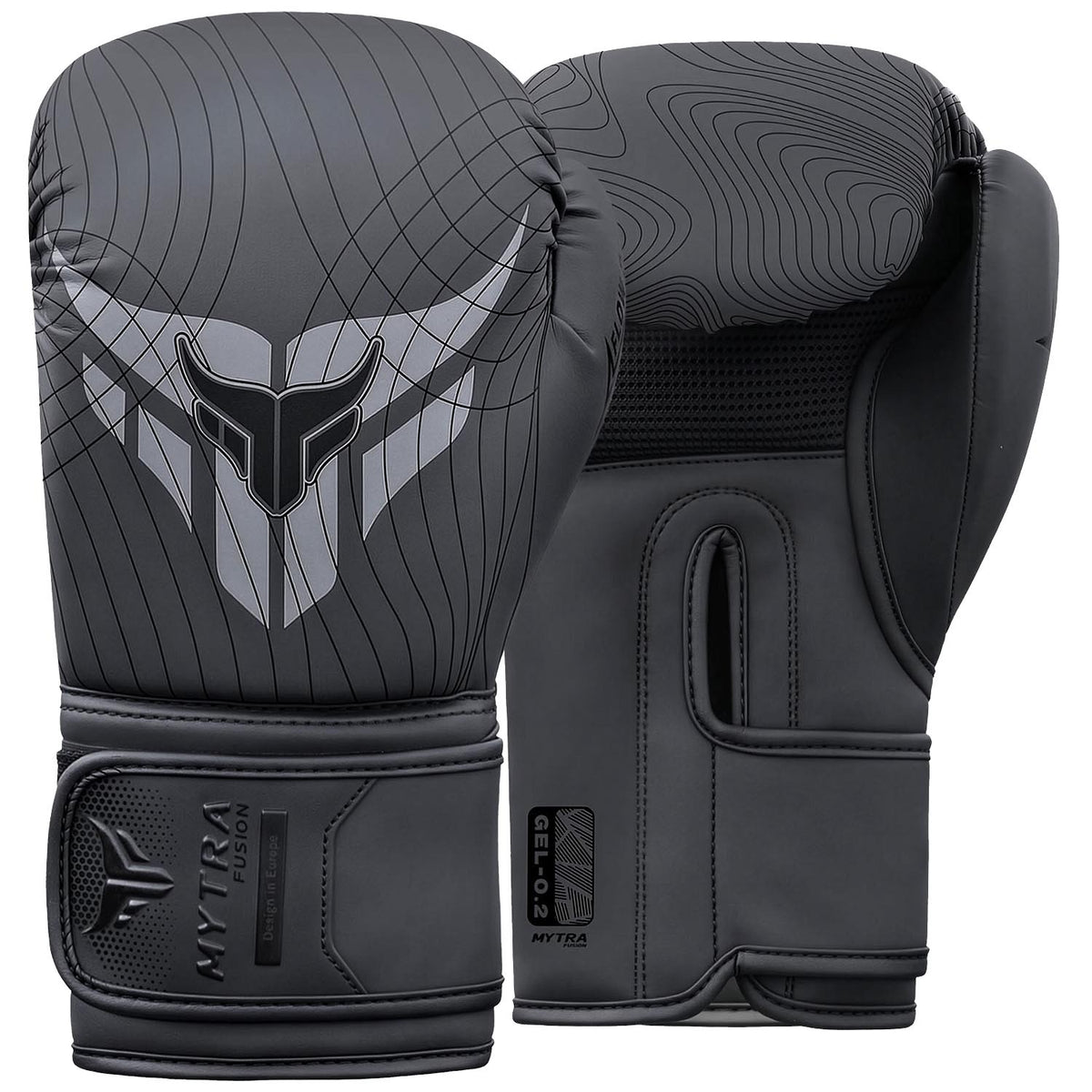 Mytra Fusion Boxing Gloves 10, 12, 14, 16-oz — Ventilated Mesh Palm Punching Gloves for Men & Women